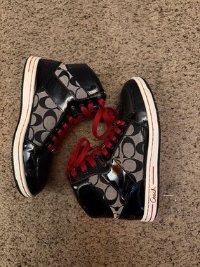 Coach Norra Signature High-Top Sneakers
